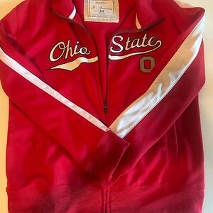 Ohio State Red Zip-Up Jacket